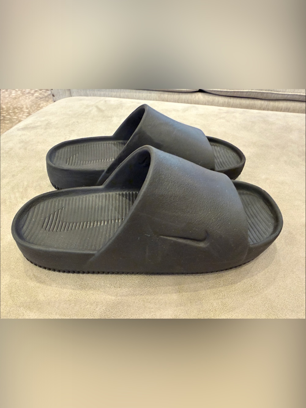 Nike Men’s Black Padded Slide Sandals